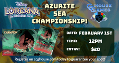 Lorcana: Azurite Sea Championship!